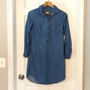J.Crew Factory Chambray Dress